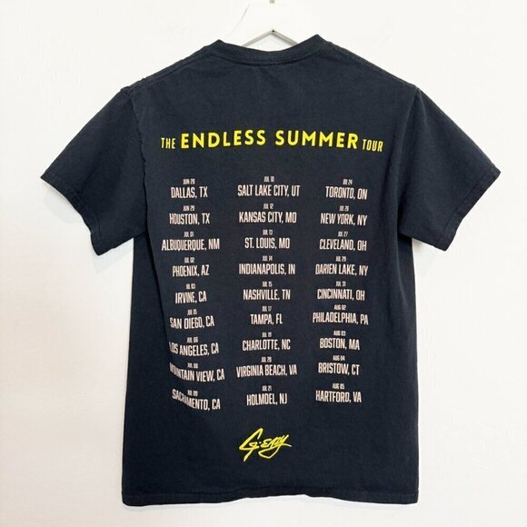 G-Eazy Endless Summer Tour Concert T-Shirt Short Sleeve Graphic Tee Top Small - Picture 5 of 5
